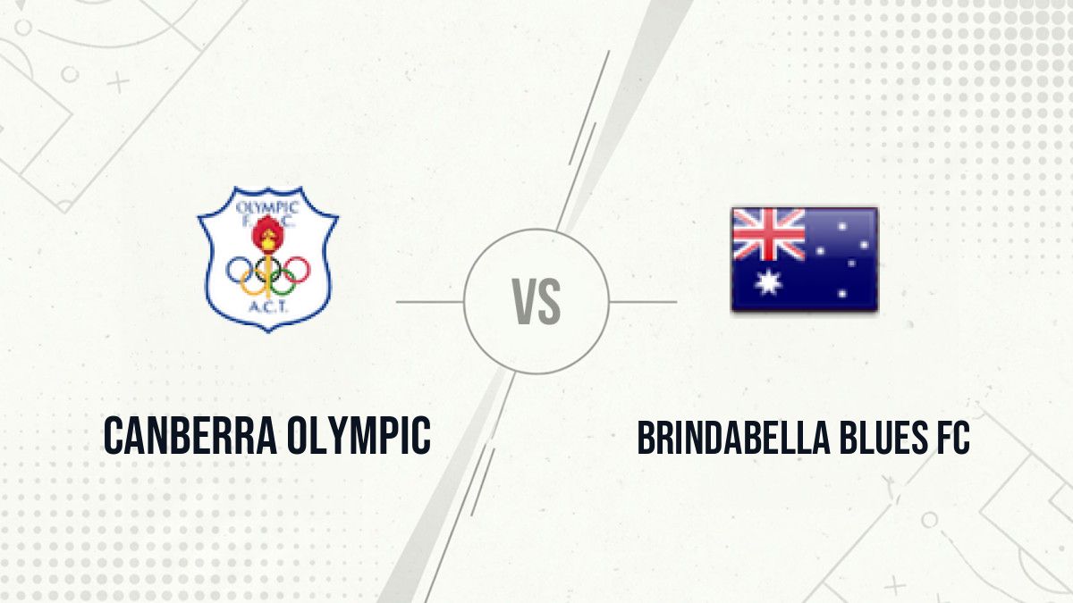 Pronostic Canberra Olympic Brindabella Blues FC