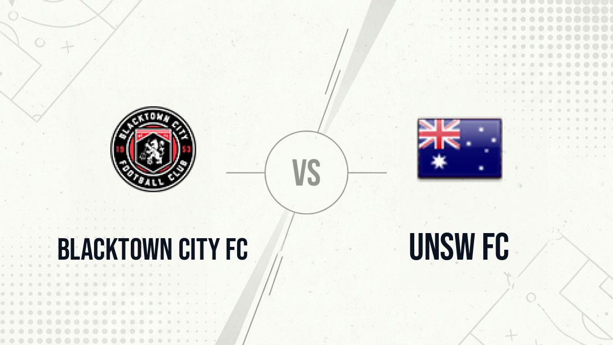 Pronostic Blacktown City FC UNSW FC