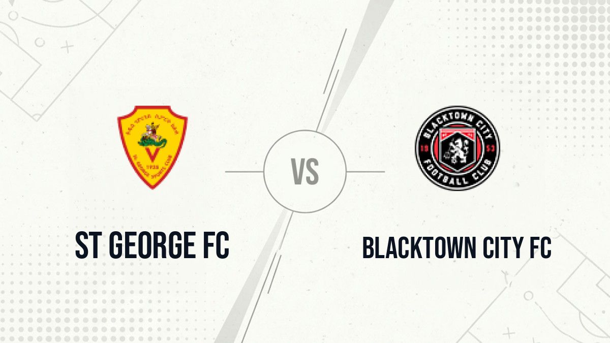 Pronostic St George FC Blacktown City FC