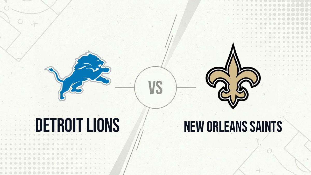 Pronostic Detroit Lions New Orleans Saints