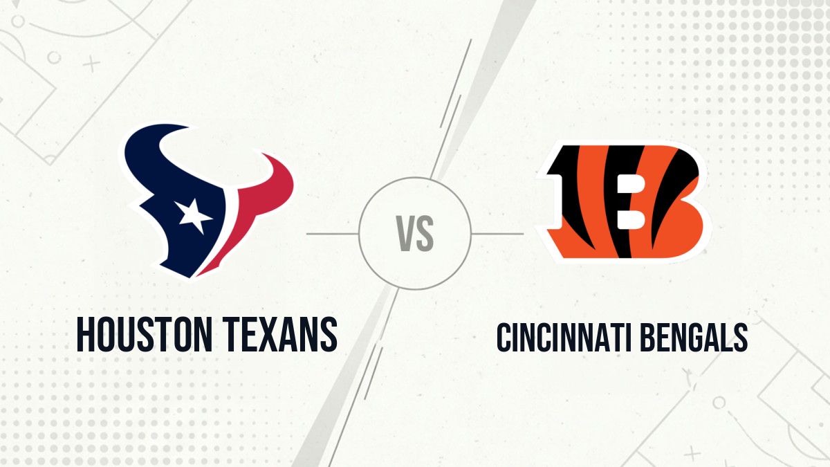 Pronostic Houston Texans Cincinnati Bengals