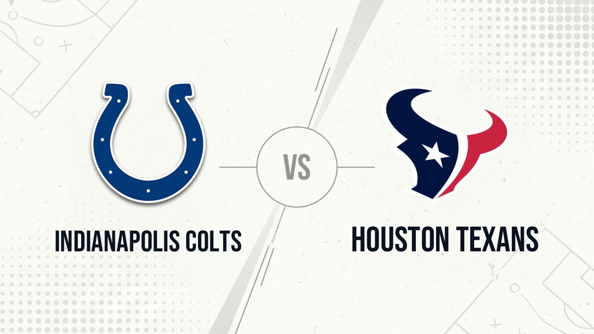 Pronostic Indianapolis Colts Houston Texans