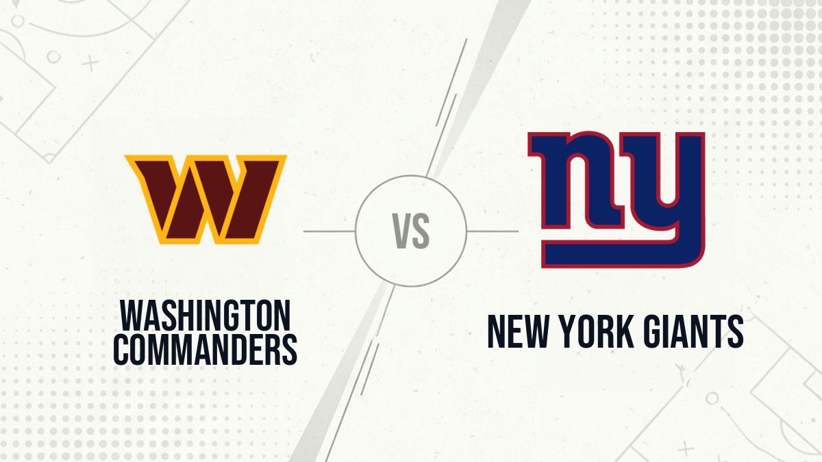 Pronostic Washington Commanders New York Giants