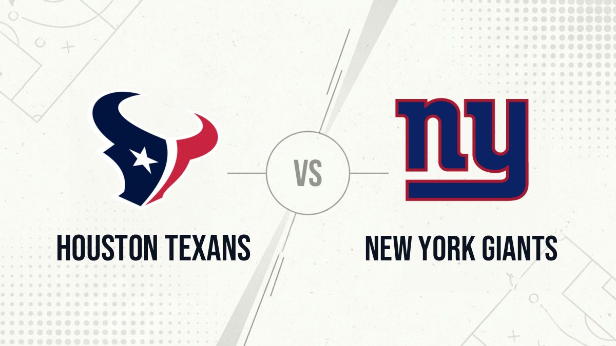 Pronostic Houston Texans New York Giants