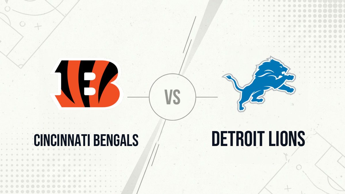 Pronostic Cincinnati Bengals Detroit Lions