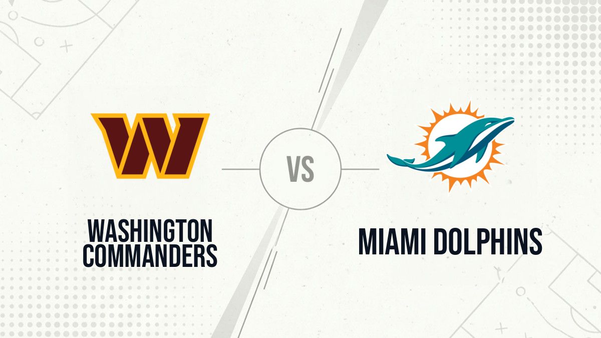 Pronostic Washington Commanders Miami Dolphins