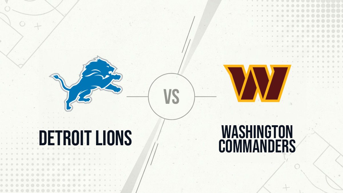 Pronostic Detroit Lions Washington Commanders