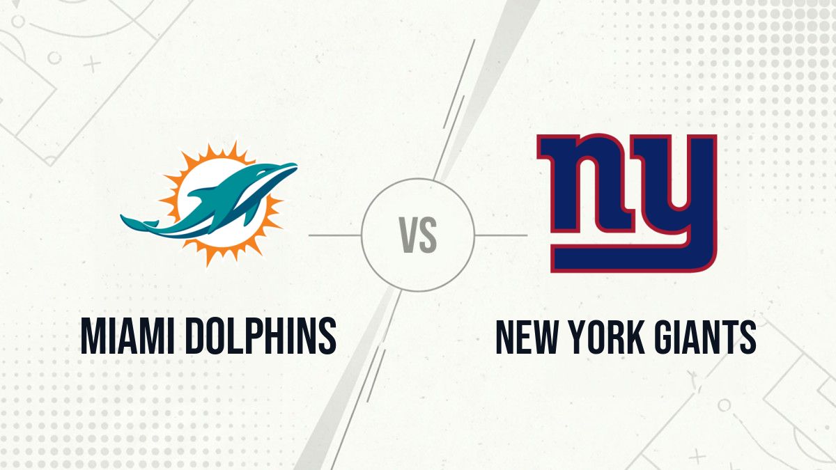 Pronostic Miami Dolphins New York Giants