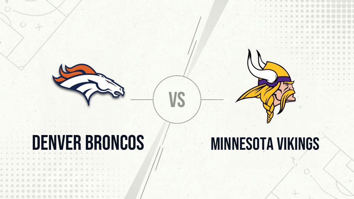 Pronostic Denver Broncos Minnesota Vikings