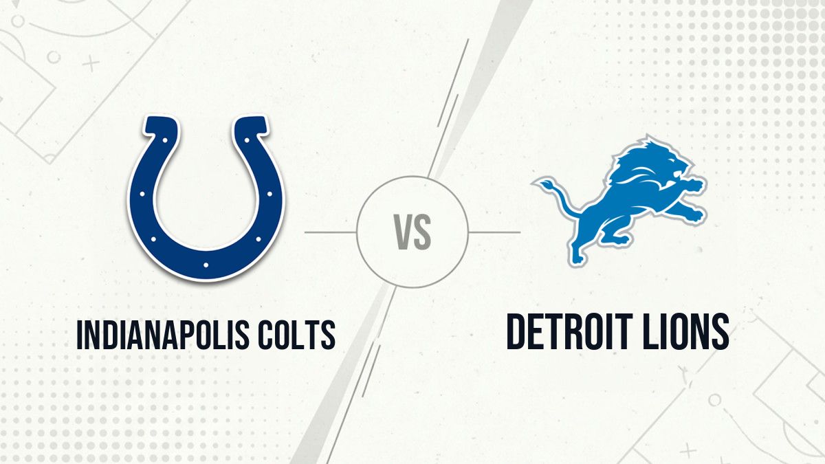 Pronostic Indianapolis Colts Detroit Lions