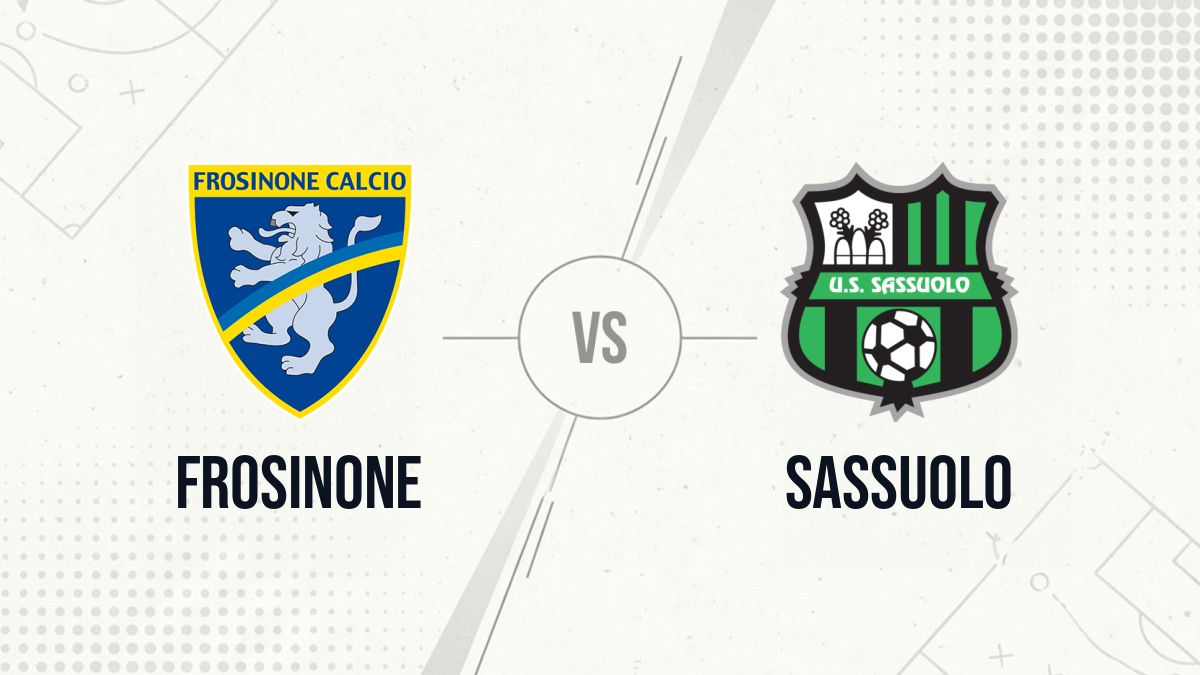 Pronostic Frosinone Sassuolo