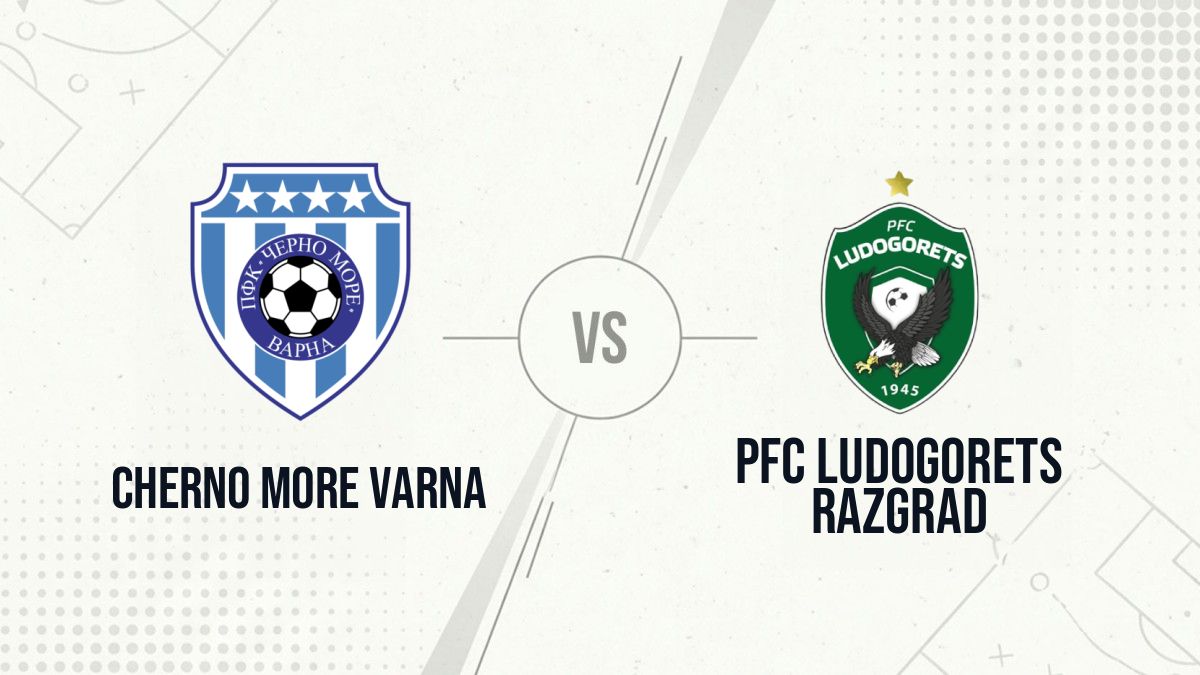 Pronostic Cherno More Varna PFC Ludogorets Razgrad