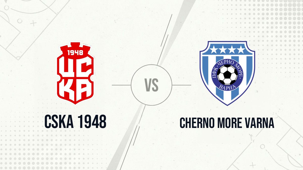 Pronostic CSKA 1948 Cherno More Varna