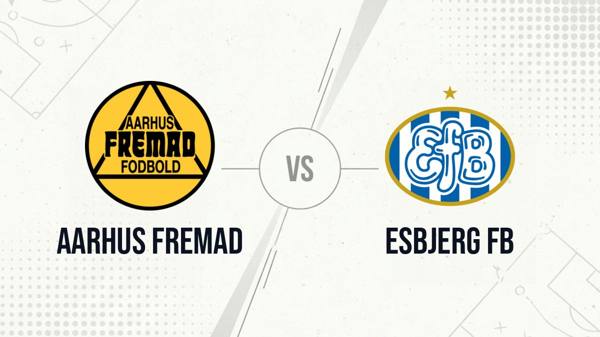 Pronostic Aarhus Fremad Esbjerg fB