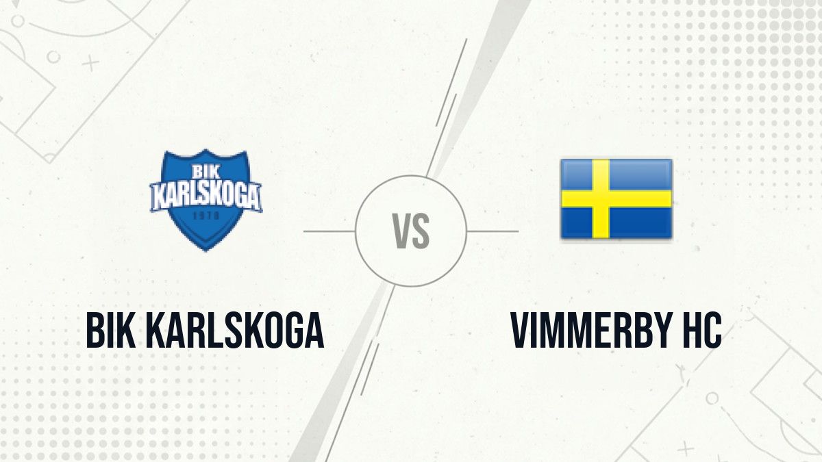 Pronostic BIK Karlskoga Vimmerby HC