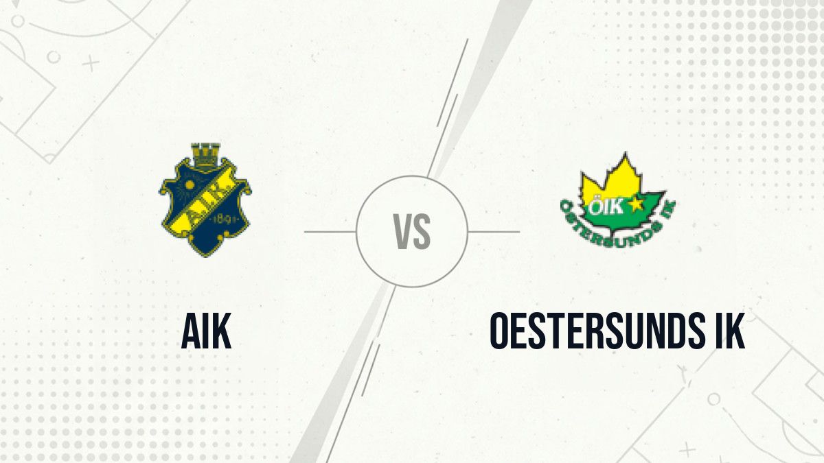 Pronostic AIK Oestersunds IK