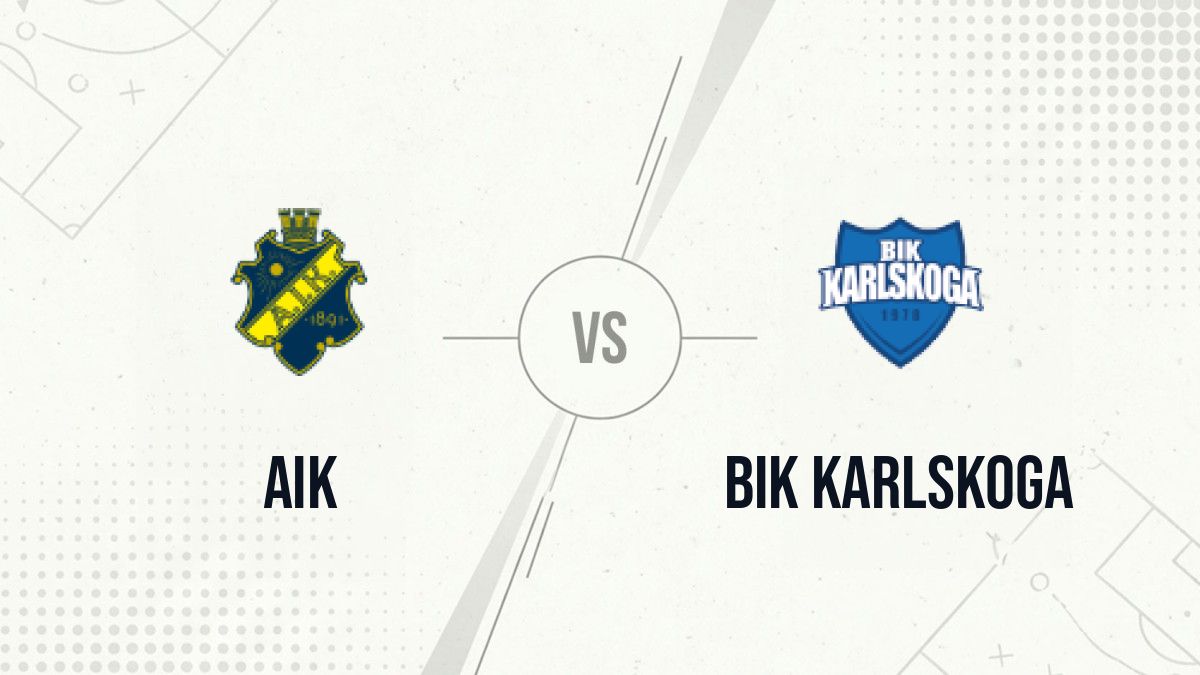 Pronostic AIK BIK Karlskoga