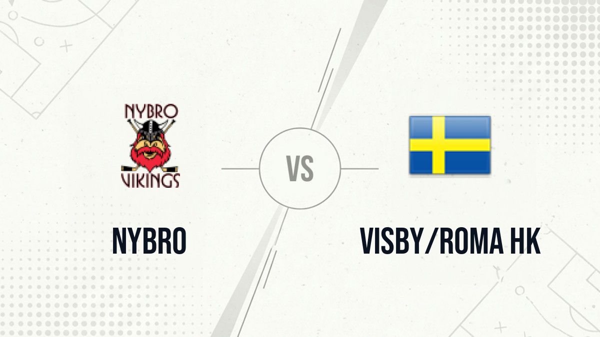 Pronostic Nybro Visby/Roma HK