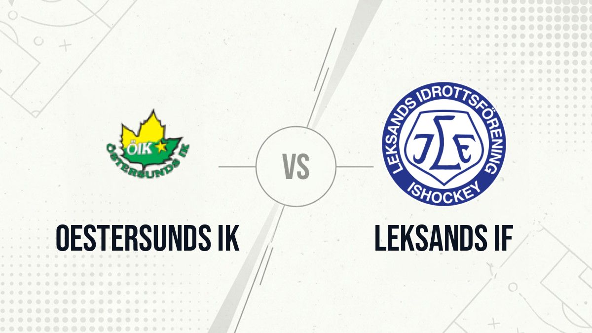 Pronostic Oestersunds IK Leksands IF
