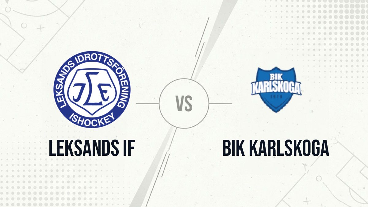 Pronostic Leksands IF BIK Karlskoga