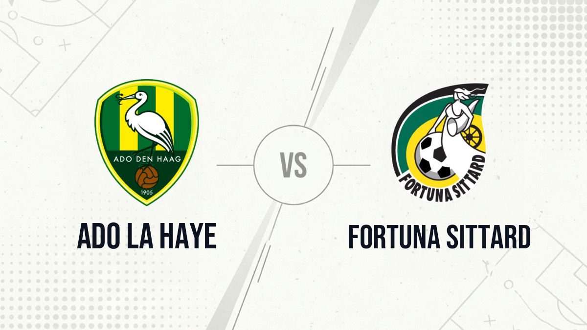 Pronostic ADO La Haye Fortuna Sittard