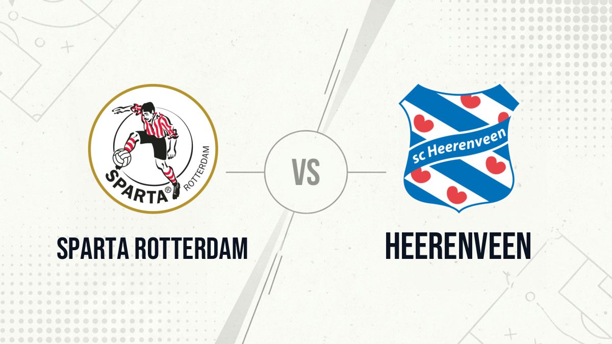Pronostic Sparta Rotterdam Heerenveen