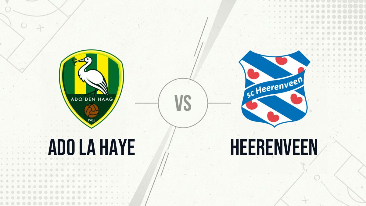 Pronostic ADO La Haye Heerenveen