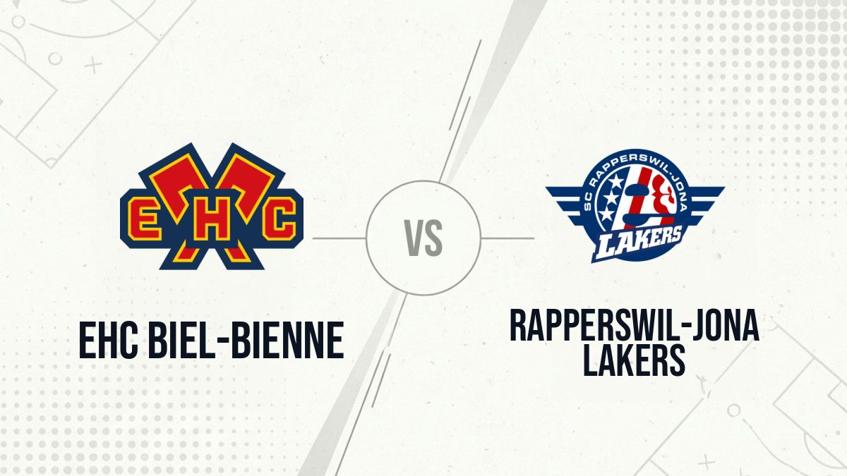 Pronostic EHC Biel-Bienne Rapperswil-Jona Lakers
