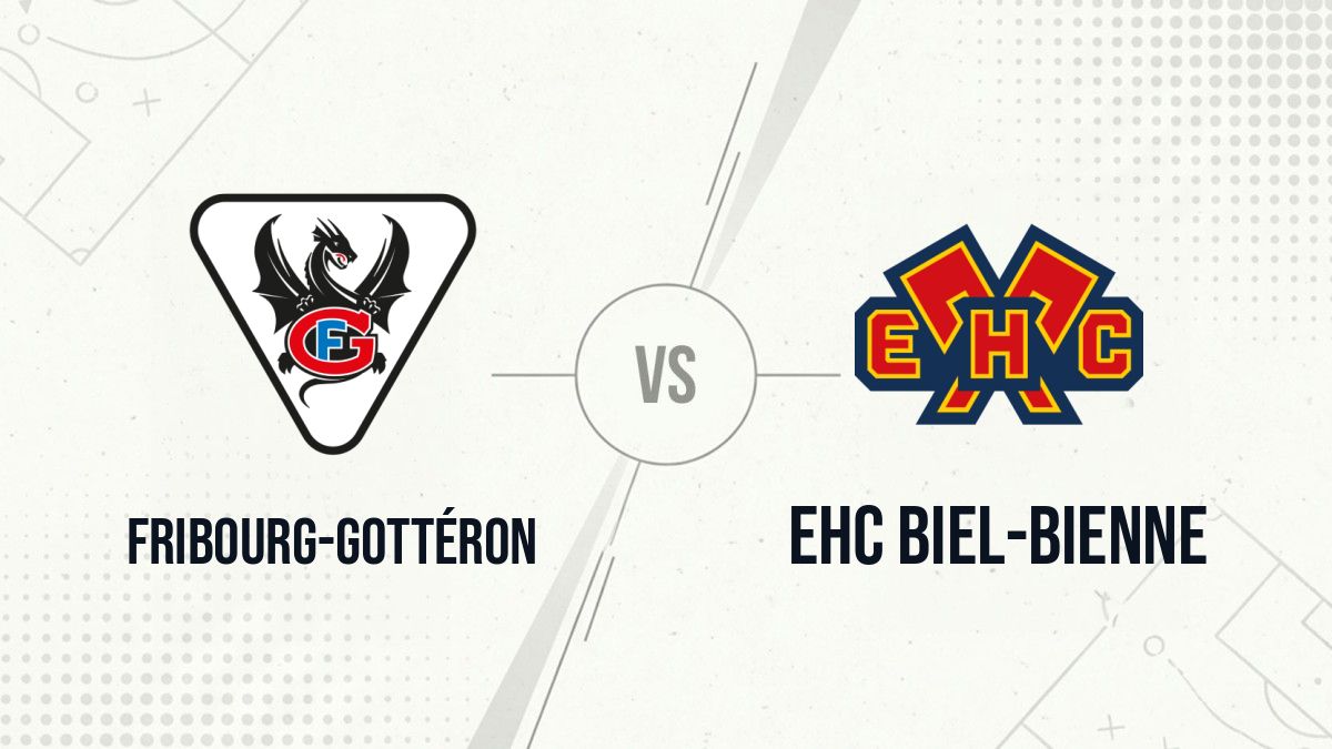 Pronostic Fribourg-Gottéron EHC Biel-Bienne