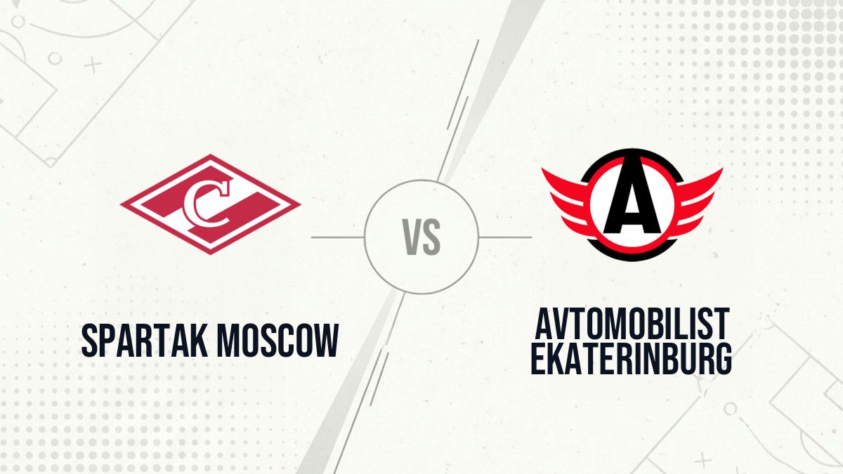 Pronostic Spartak Moscow Avtomobilist Ekaterinburg
