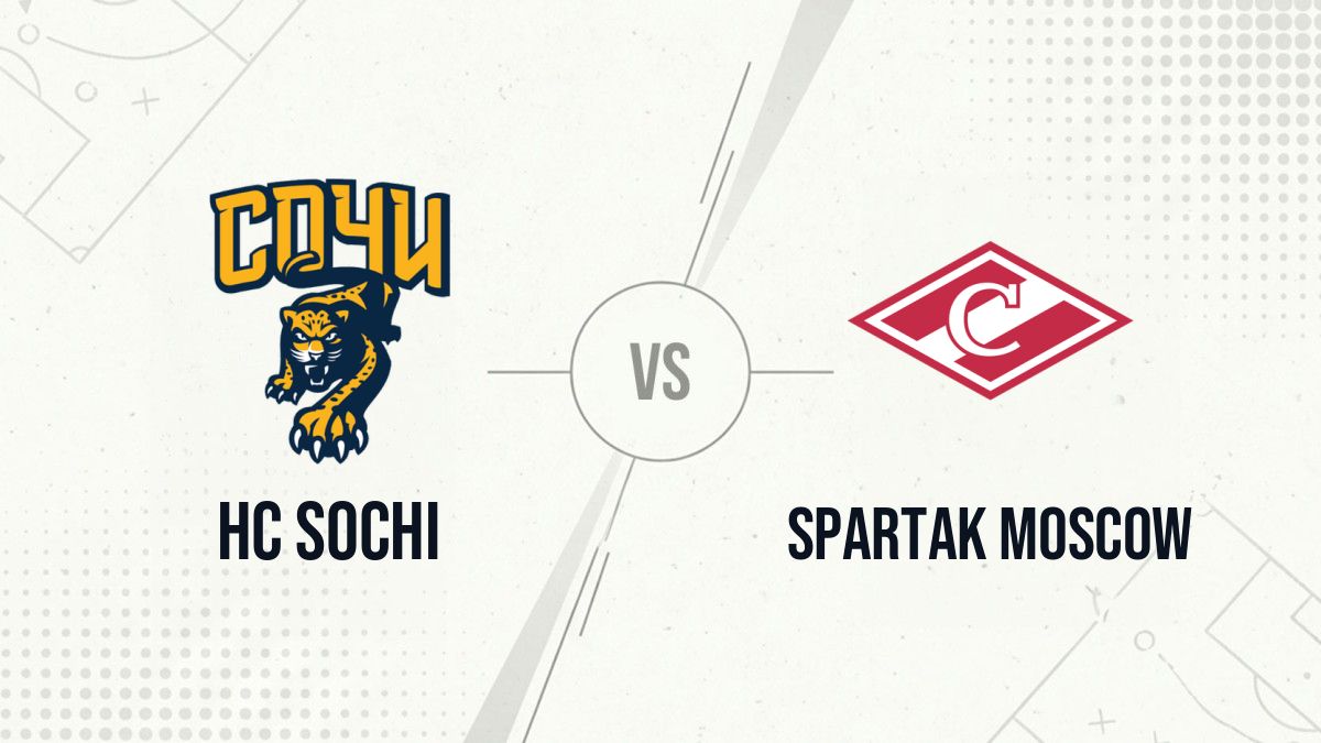 Pronostic HC Sochi Spartak Moscow