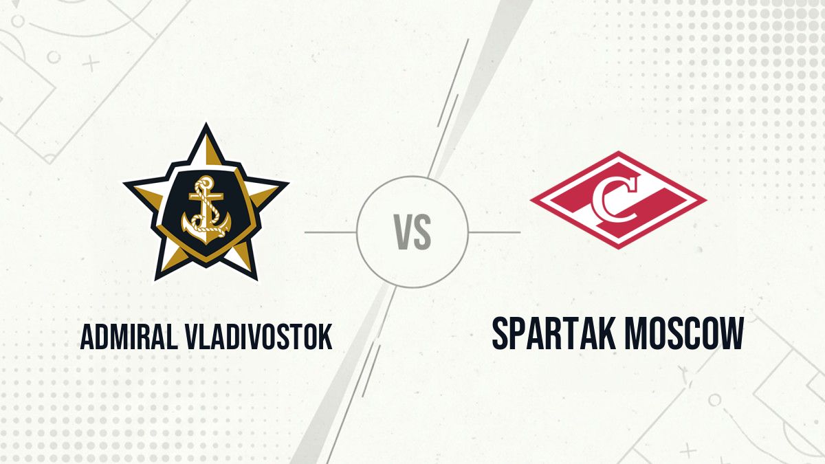 Pronostic Admiral Vladivostok Spartak Moscow