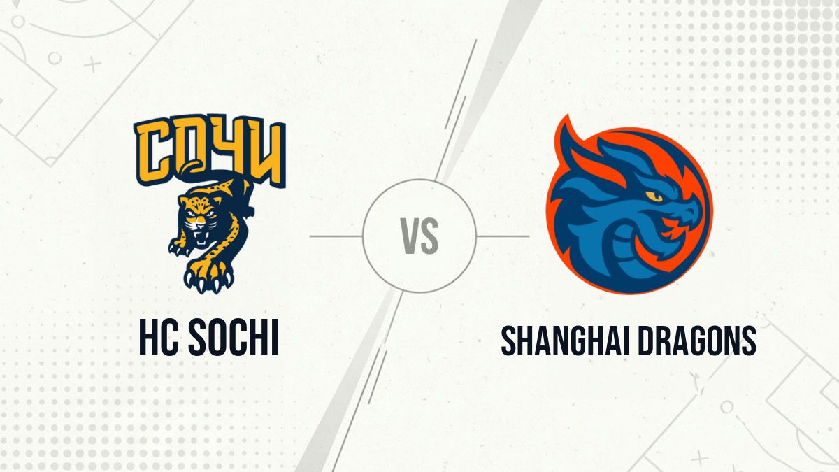Pronostic HC Sochi Shanghai Dragons