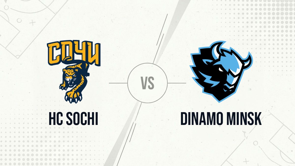 Pronostic HC Sochi Dinamo Minsk