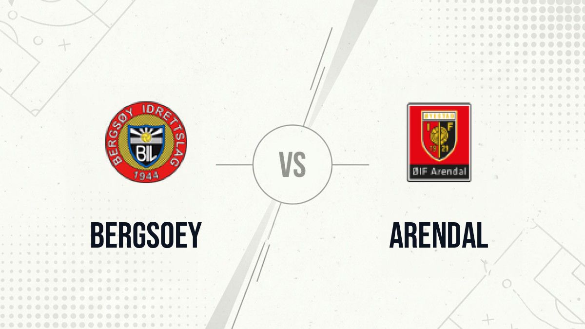 Pronostic Bergsoey Arendal