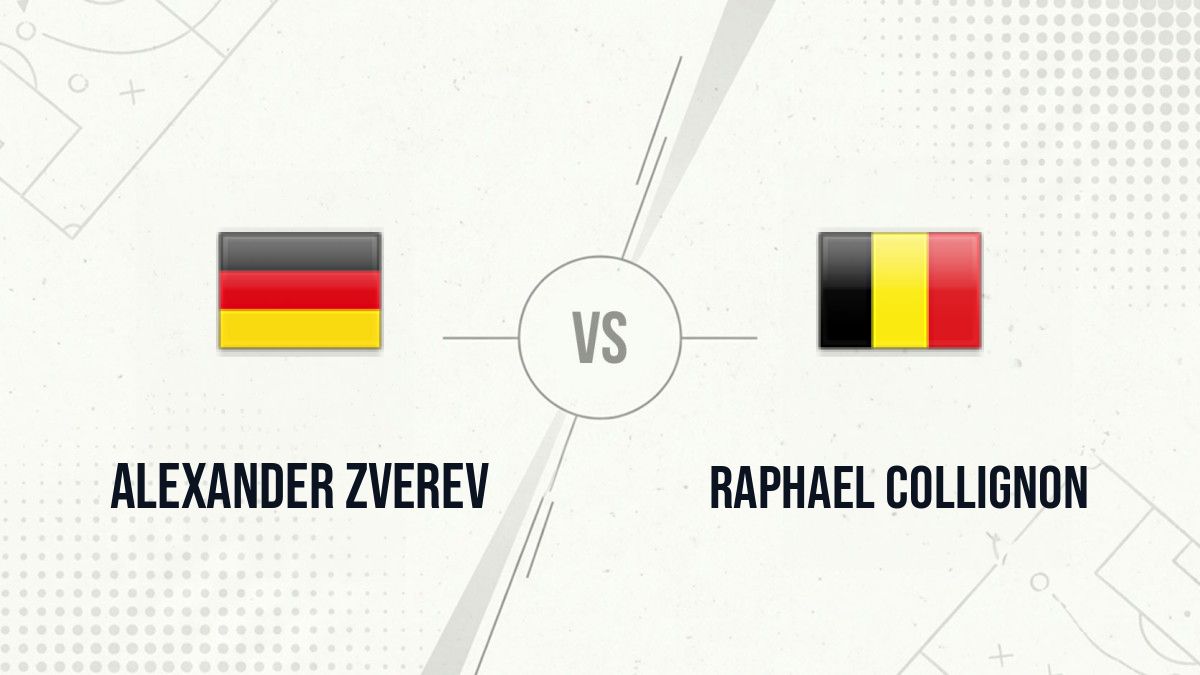 Pronostic Alexander Zverev Raphael Collignon