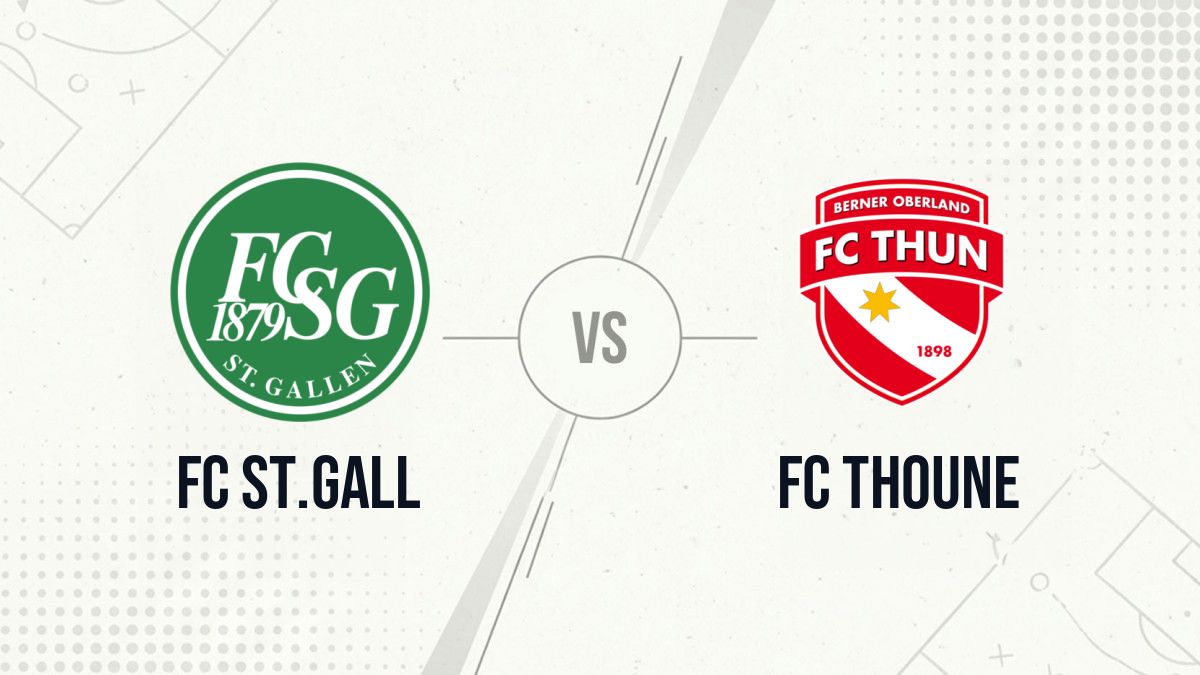 Pronostic FC St.Gall FC Thoune