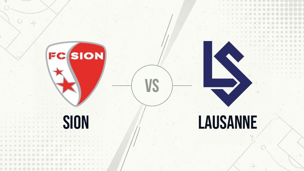 Pronostic Sion Lausanne