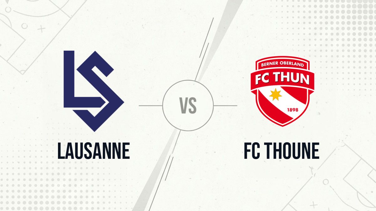 Pronostic Lausanne FC Thoune