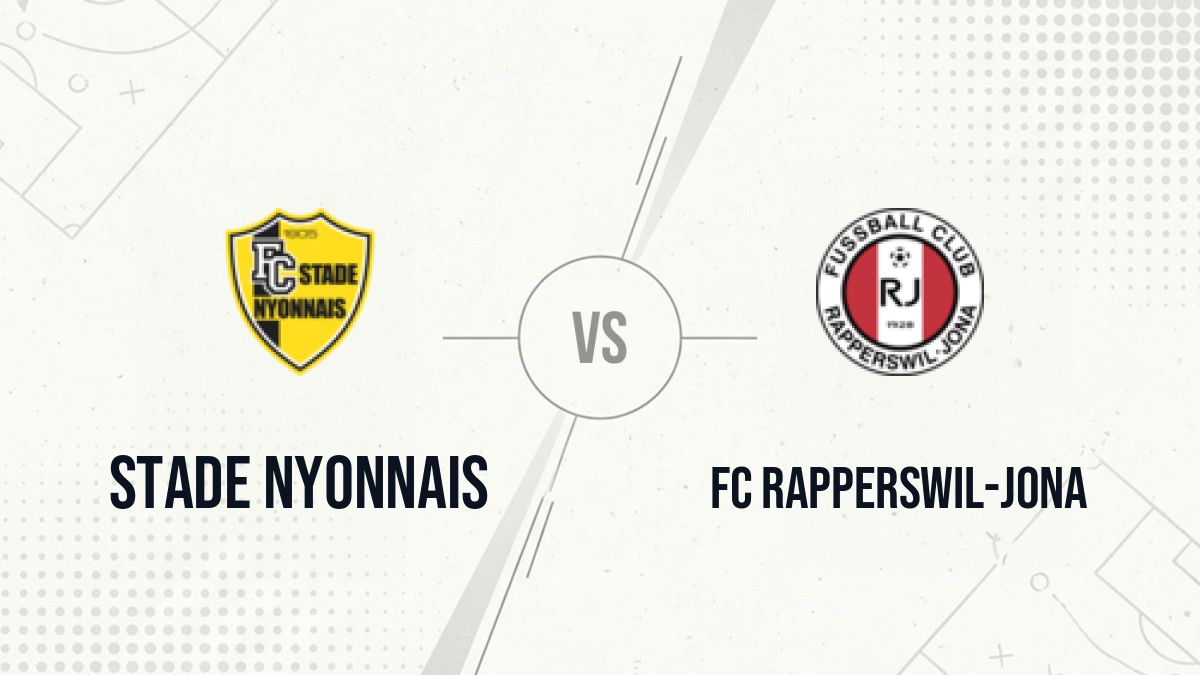 Pronostic Stade Nyonnais FC Rapperswil-Jona