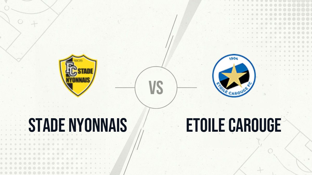 Pronostic Stade Nyonnais Etoile Carouge