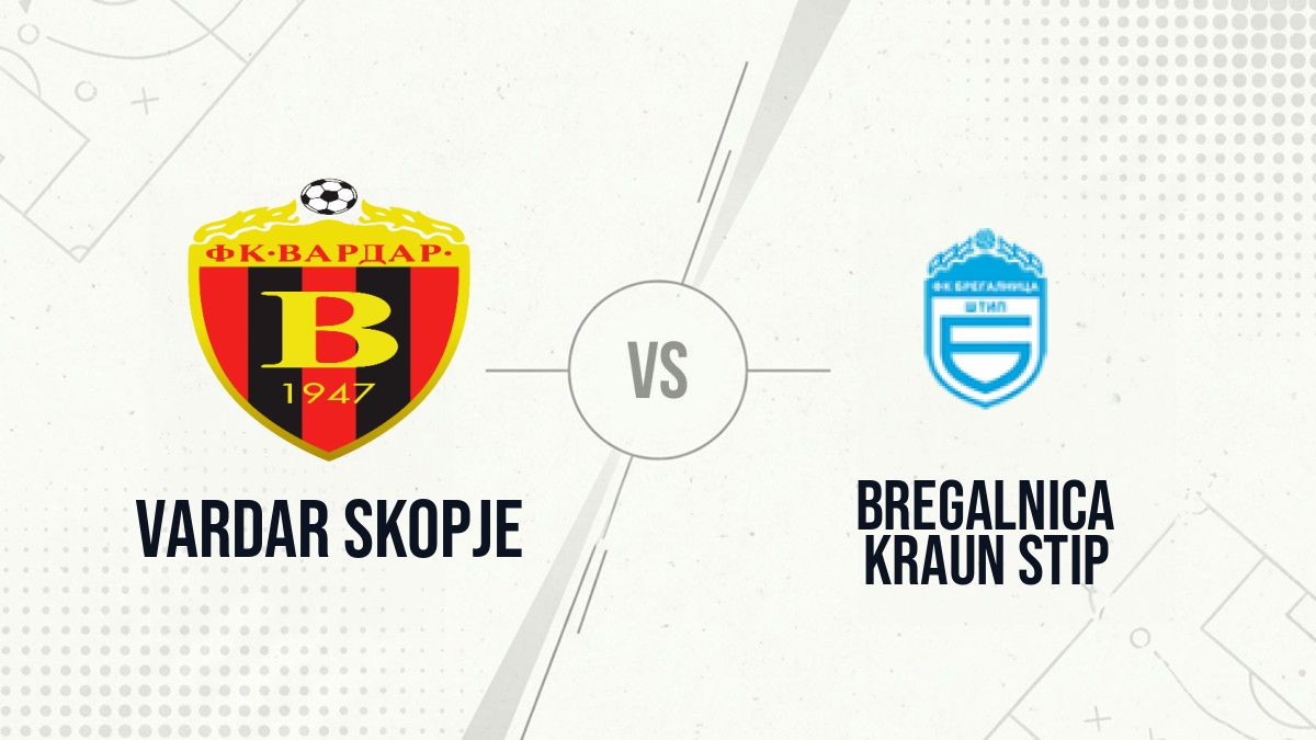 Pronostic Vardar Skopje Bregalnica Kraun Stip
