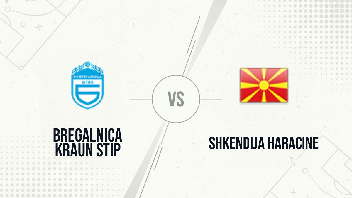 Pronostic Bregalnica Kraun Stip Shkendija Haracine
