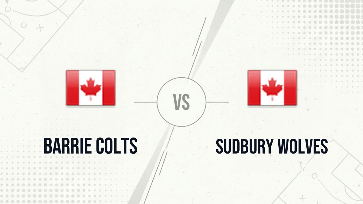 Pronostic Barrie Colts Sudbury Wolves