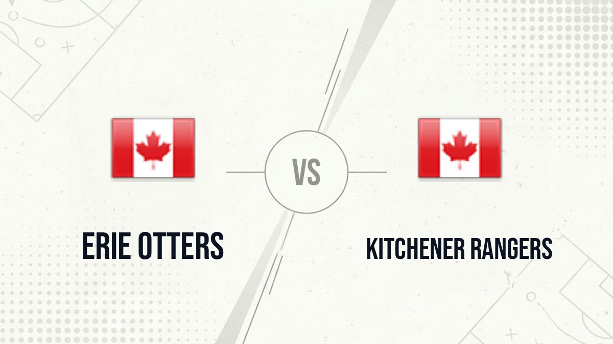 Pronostic Erie Otters Kitchener Rangers