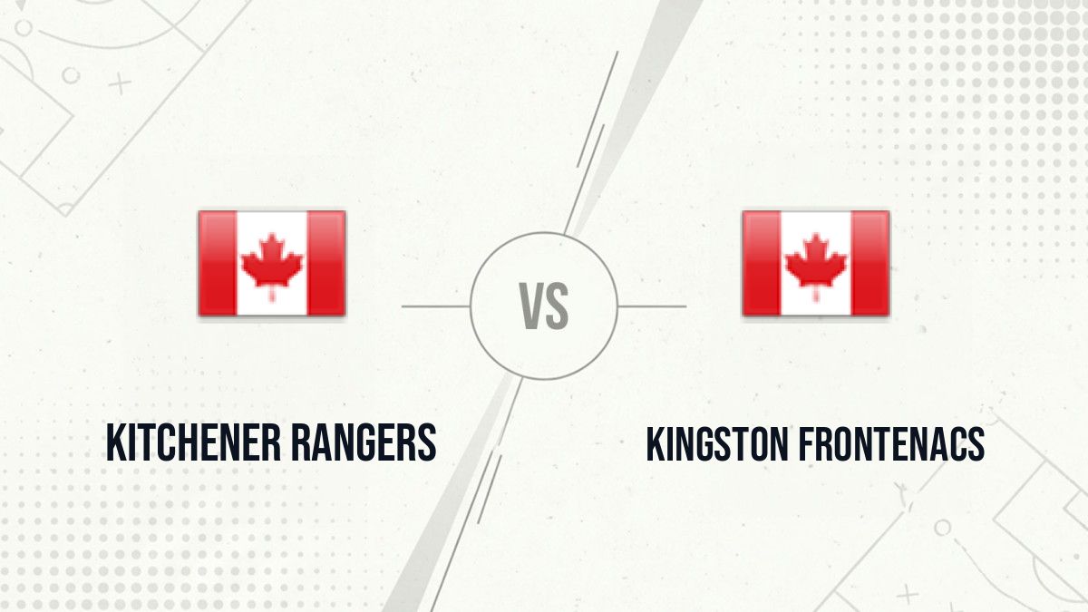 Pronostic Kitchener Rangers Kingston Frontenacs
