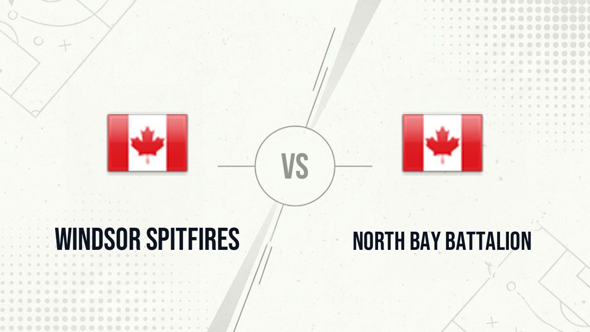 Pronostic Windsor Spitfires North Bay Battalion