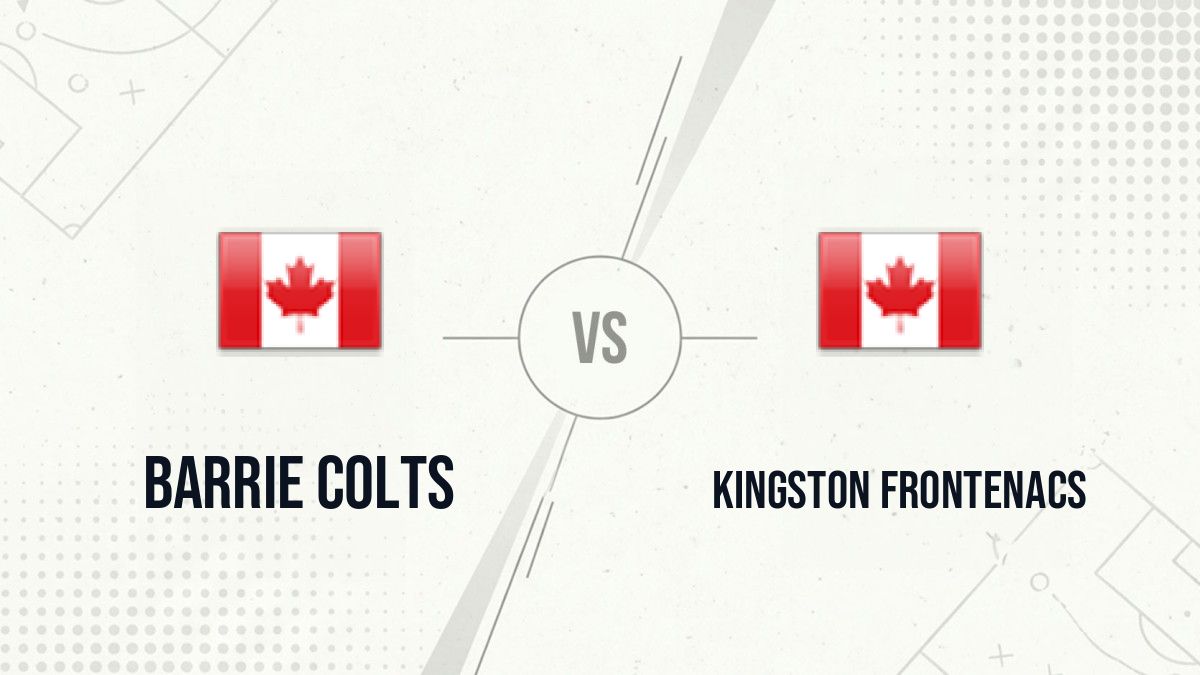 Pronostic Barrie Colts Kingston Frontenacs