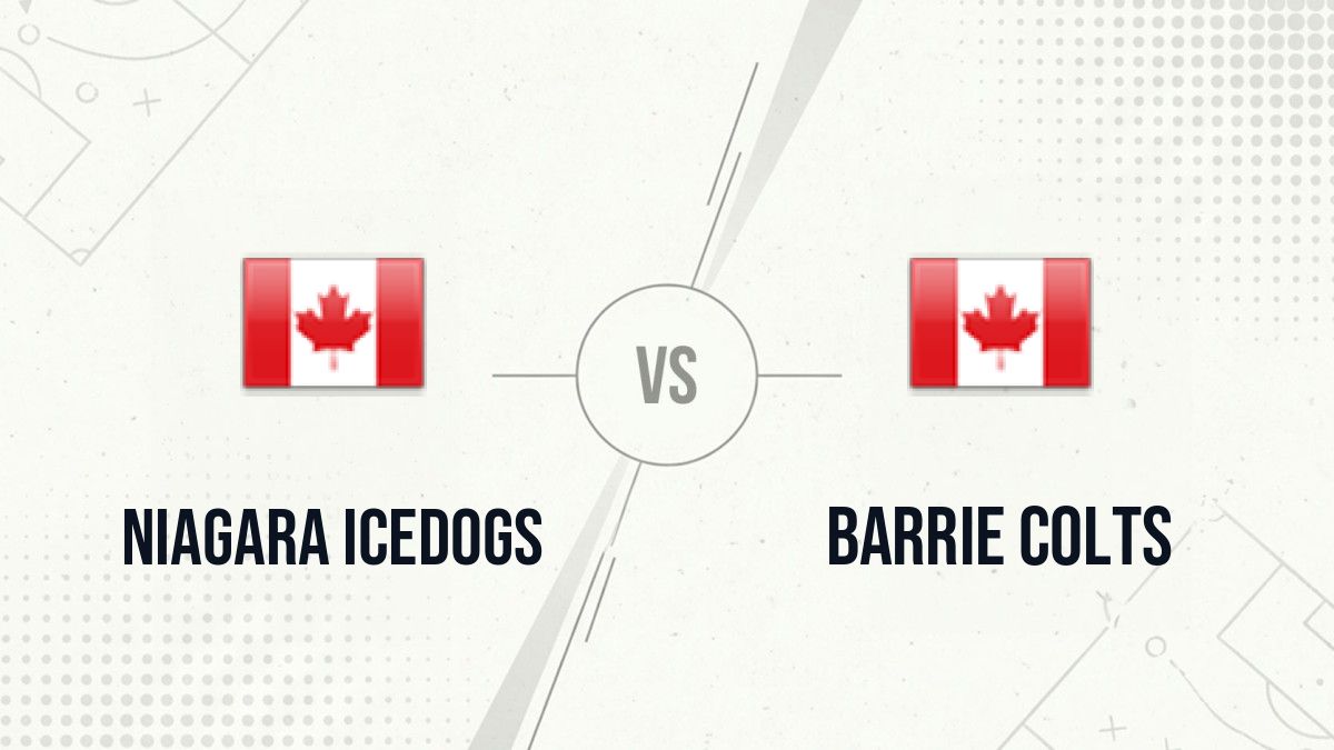 Pronostic Niagara IceDogs Barrie Colts