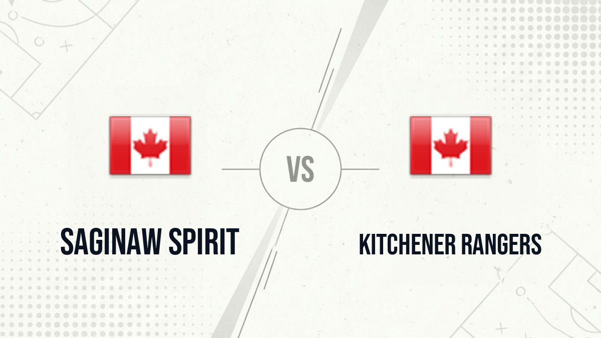 Pronostic Saginaw Spirit Kitchener Rangers